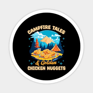 Campfire Tales and Golden French Fries Magnet